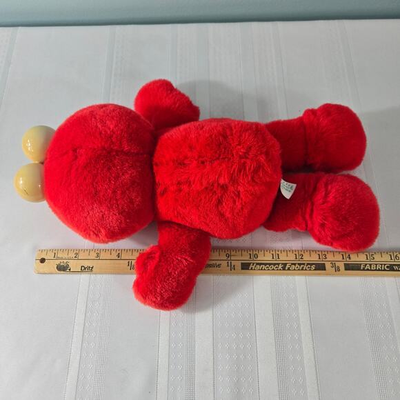 Vintage TYCO 1995 Original Tickle Me Elmo Sesame Street Jim Henson Works Great! - Picture 2 of 5
